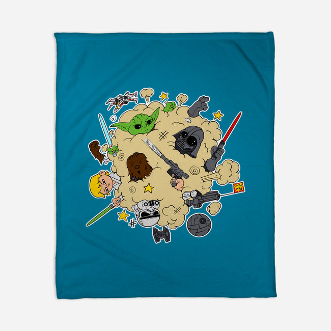 Star Fight-None-Fleece-Blanket-sebasebi