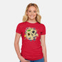 Star Fight-Womens-Fitted-Tee-sebasebi