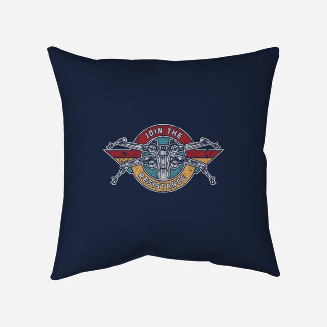 Join The Resistance-None-Removable Cover w Insert-Throw Pillow-sebasebi