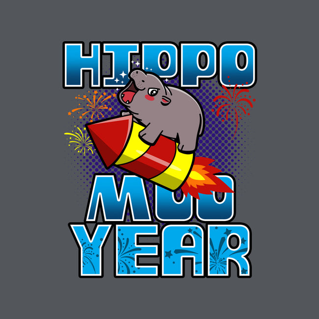 Hippo Moo Year-Unisex-Pullover-Sweatshirt-Boggs Nicolas