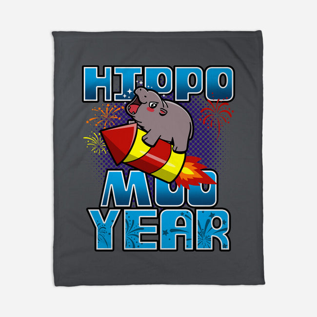 Hippo Moo Year-None-Fleece-Blanket-Boggs Nicolas