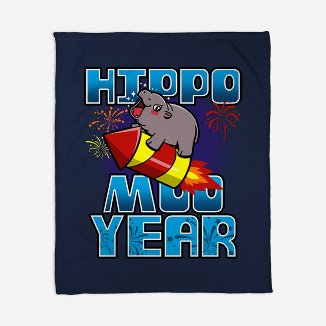 Hippo Moo Year-None-Fleece-Blanket-Boggs Nicolas