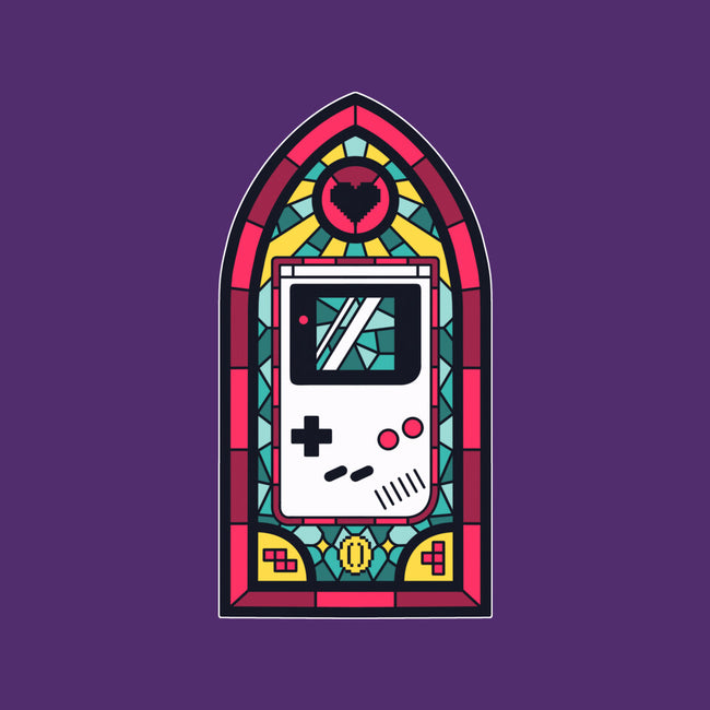 8Bits Stained Glass-None-Drawstring-Bag-paulagarcia