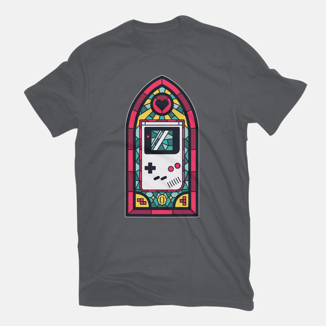 8Bits Stained Glass-Mens-Basic-Tee-paulagarcia