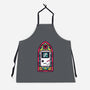 8Bits Stained Glass-Unisex-Kitchen-Apron-paulagarcia