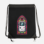 8Bits Stained Glass-None-Drawstring-Bag-paulagarcia
