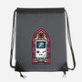8Bits Stained Glass-None-Drawstring-Bag-paulagarcia