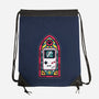 8Bits Stained Glass-None-Drawstring-Bag-paulagarcia