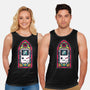 8Bits Stained Glass-Unisex-Basic-Tank-paulagarcia