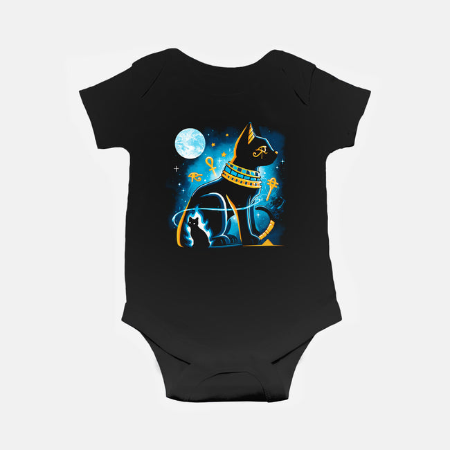 Bastet Goddess-Baby-Basic-Onesie-Vallina84