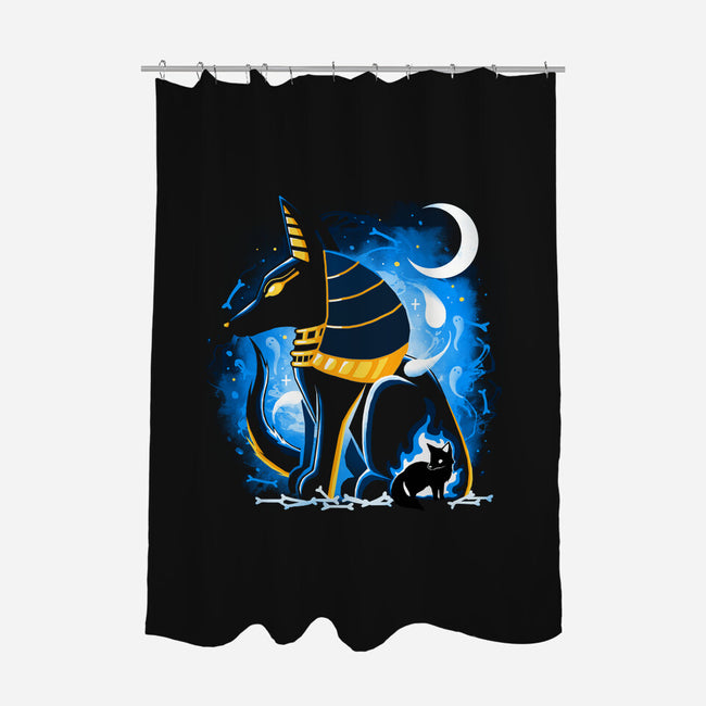 Anubis God-None-Polyester-Shower Curtain-Vallina84