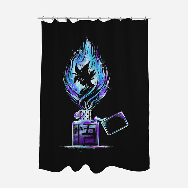 The Flame-None-Polyester-Shower Curtain-alnavasord