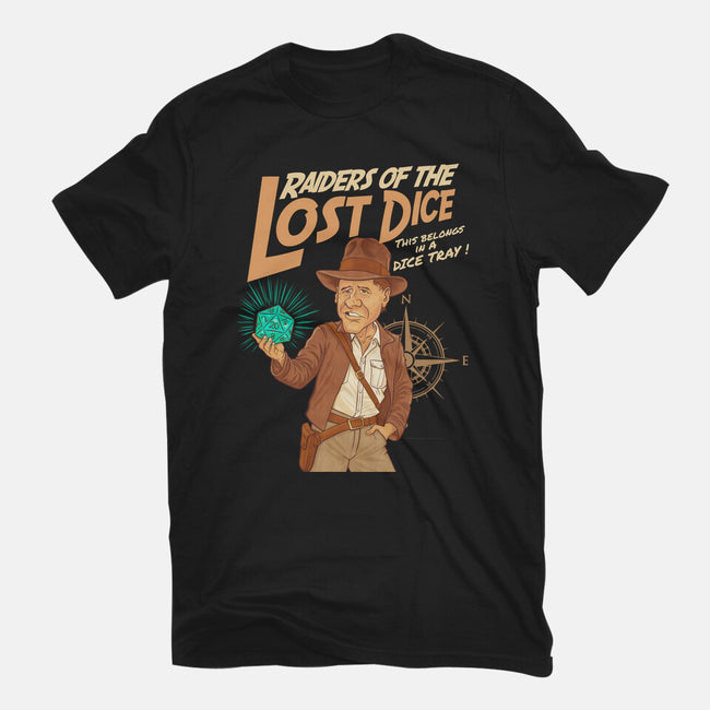 Raiders Of The Lost Dice-Mens-Premium-Tee-P1yu5h