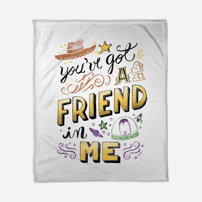 You Got A Friend-None-Fleece-Blanket-yumie