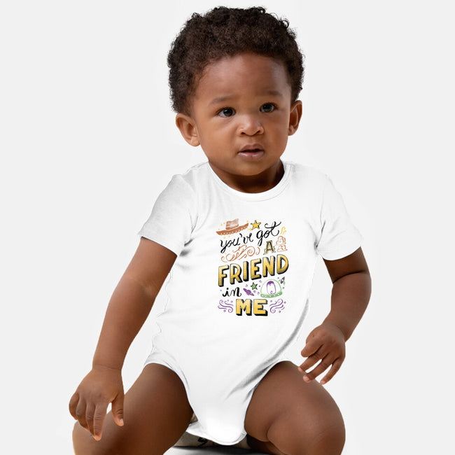 You Got A Friend-Baby-Basic-Onesie-yumie