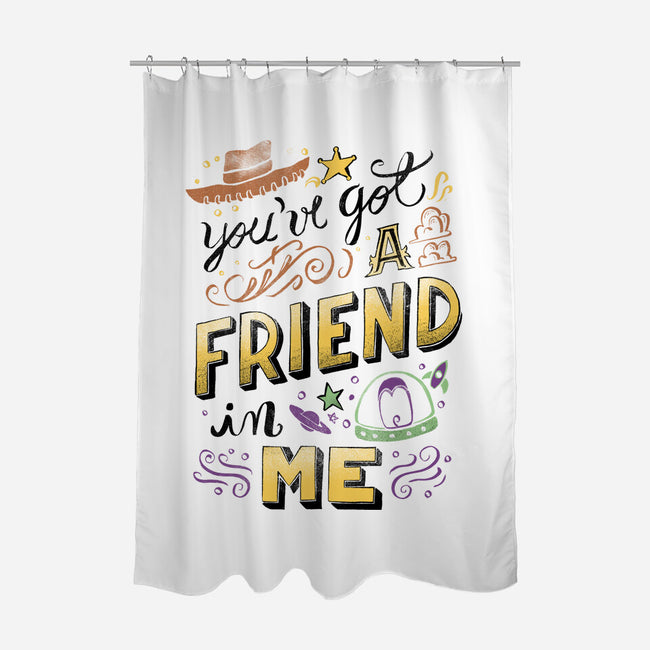 You Got A Friend-None-Polyester-Shower Curtain-yumie