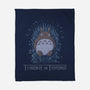 Totoro Throne-None-Fleece-Blanket-yumie