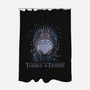 Totoro Throne-None-Polyester-Shower Curtain-yumie