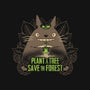 Totoro Plant-None-Drawstring-Bag-yumie