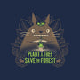Totoro Plant-None-Drawstring-Bag-yumie