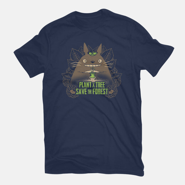 Totoro Plant-Youth-Basic-Tee-yumie