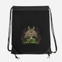 Totoro Plant-None-Drawstring-Bag-yumie