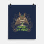 Totoro Plant-None-Matte-Poster-yumie