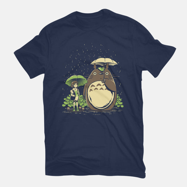 Chihiro And Totoro-Youth-Basic-Tee-yumie