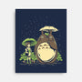 Chihiro And Totoro-None-Stretched-Canvas-yumie