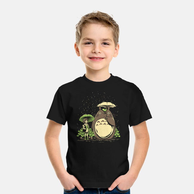 Chihiro And Totoro-Youth-Basic-Tee-yumie