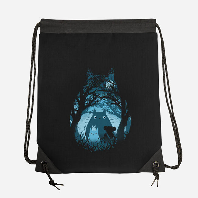Totoro Magic-None-Drawstring-Bag-yumie