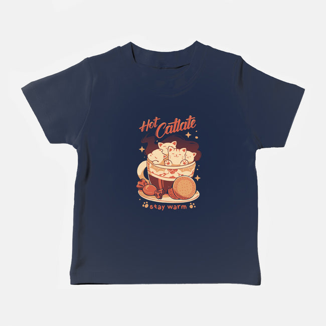 Hot Catlate-Baby-Basic-Tee-yumie