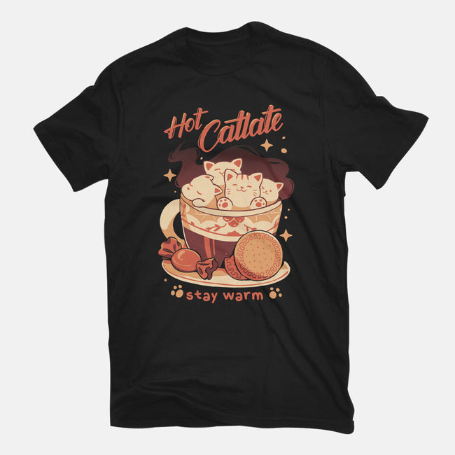 Hot Catlate-Mens-Basic-Tee-yumie