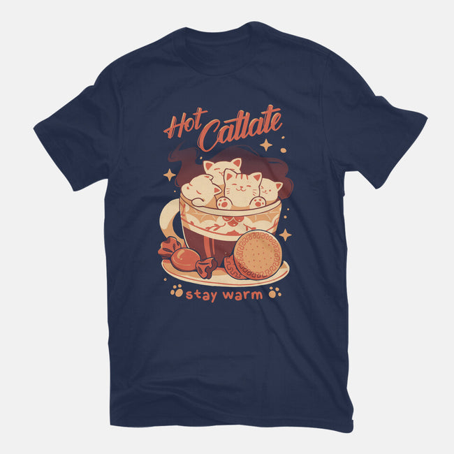 Hot Catlate-Unisex-Basic-Tee-yumie