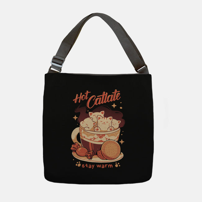 Hot Catlate-None-Adjustable Tote-Bag-yumie