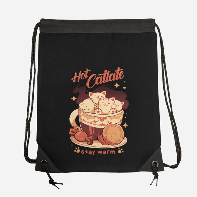 Hot Catlate-None-Drawstring-Bag-yumie