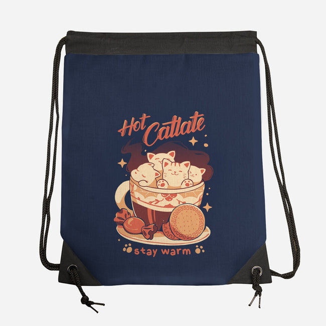 Hot Catlate-None-Drawstring-Bag-yumie