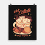 Hot Catlate-None-Matte-Poster-yumie