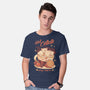 Hot Catlate-Mens-Basic-Tee-yumie