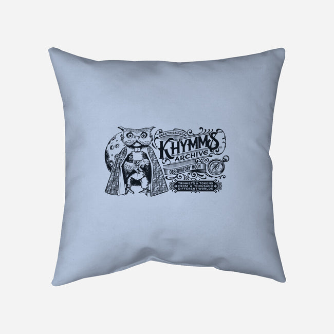 Kh'ymm's Archive-None-Removable Cover w Insert-Throw Pillow-Wheels