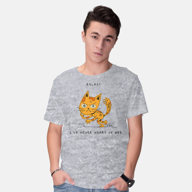 Never Heard Of Her-Mens-Basic-Tee-FunkVampire