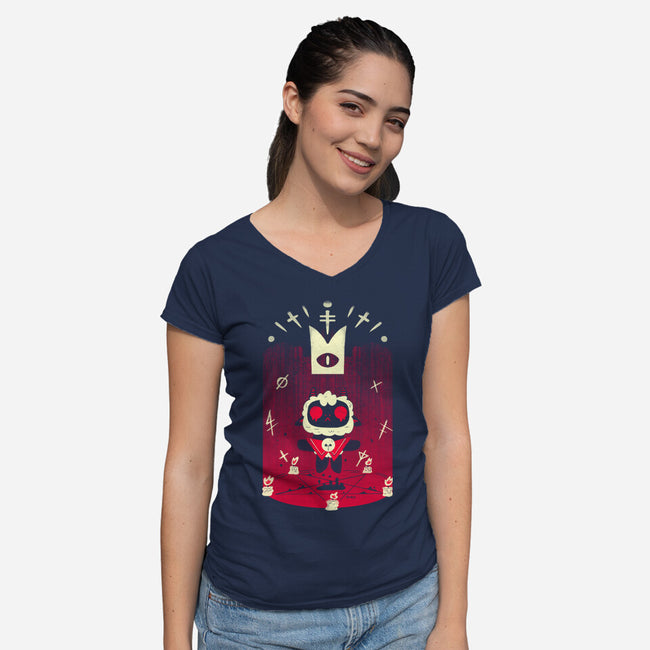 The Chosen-Womens-V-Neck-Tee-Andriu