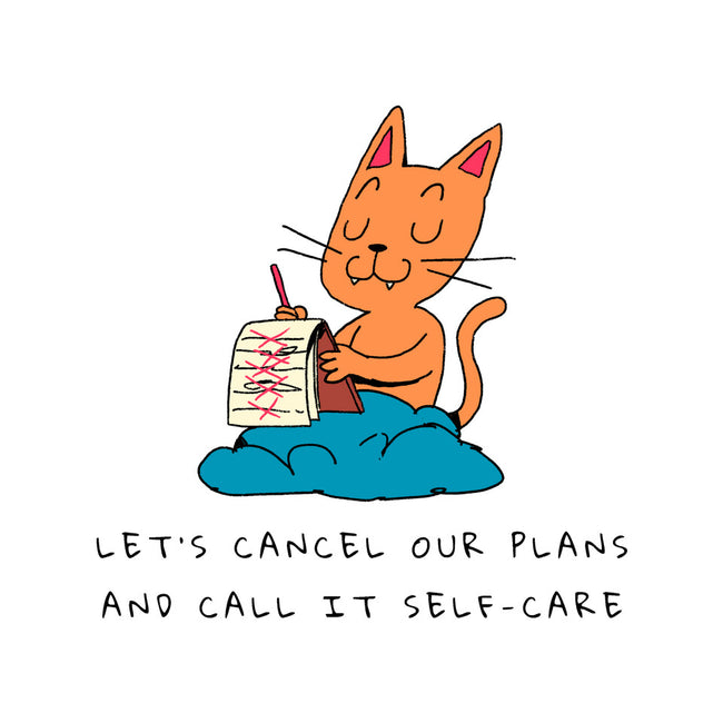 Let's Cancel Our Plans-None-Drawstring-Bag-FunkVampire