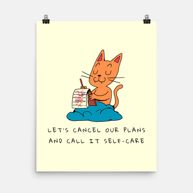 Let's Cancel Our Plans-None-Matte-Poster-FunkVampire