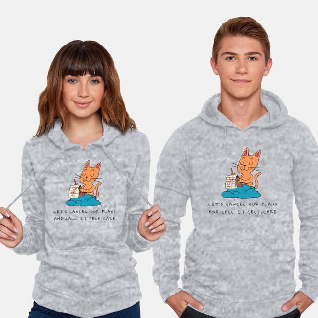 Let's Cancel Our Plans-Unisex-Pullover-Sweatshirt-FunkVampire