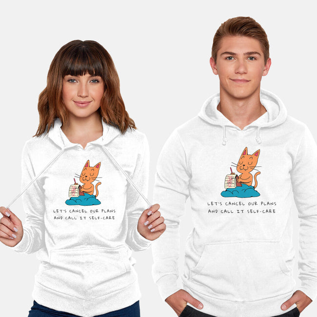Let's Cancel Our Plans-Unisex-Pullover-Sweatshirt-FunkVampire