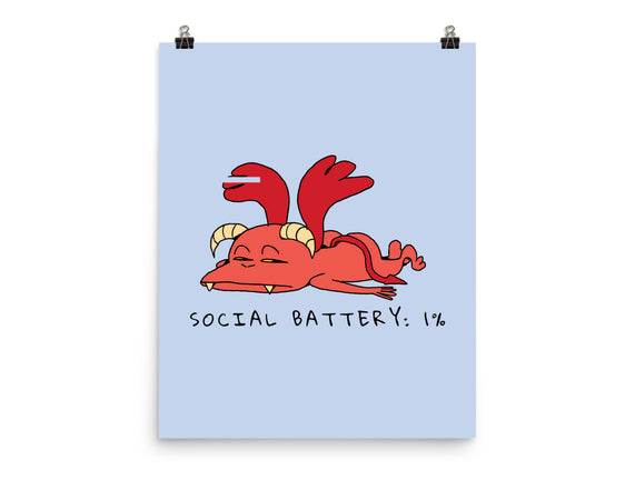 Social Battery Running Low