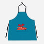 Social Battery Running Low-Unisex-Kitchen-Apron-FunkVampire