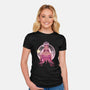 Wicked Pink-Womens-Fitted-Tee-rmatix