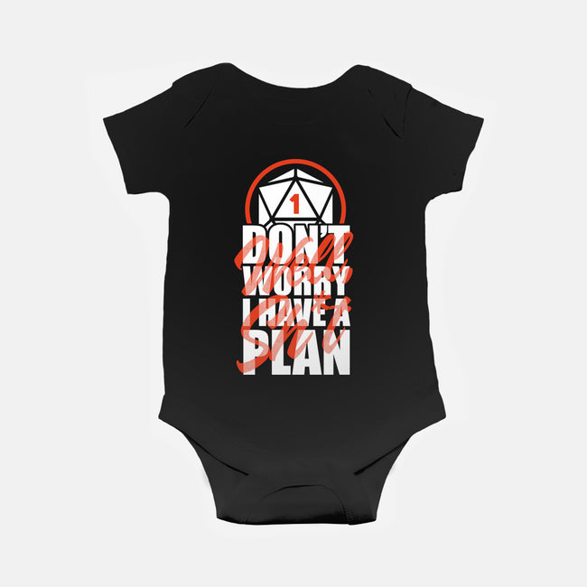 RPG Bad Luck Plan-Baby-Basic-Onesie-Studio Mootant